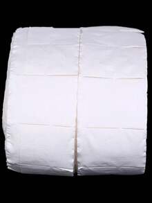 500 almohadillas de limpieza blancas para quitar esmalte de uñas y gel, toallitas para manicura y limpieza de uñas, almohadillas sin pelusa, suministros para uñas - Blanco - Ver 5