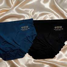 Bragas sin costuras - Azul marino + Negro - Ver 2