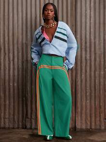 NYA SZN Women Pants - Green - View 4