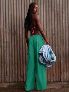 NYA SZN Women Pants - Green - View 7