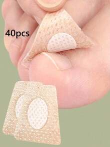 10/20/30/40Pcs Hand & Foot Nail Repair Patches, For Nail Renewal, Super Repair, Improve Discolored Or Damaged Nails Appearance, Reduce Discoloration And Thickness, Portable And Practical, Suitable For Daily Commute, Travel, Damaged Nails, Peeling - Multicolor - View 8