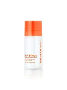 SHEGLAM HAIR Hot Streak 熱防禦發光油 Elixir-10 毫升/0.3 液量盎司，護髮精油，玫瑰香味保濕油精華，深層滋養，髮油耐熱捲髮產品護髮精華，撫平毛躁和髮絲光澤，富含葵花籽油的隔熱噴霧，適合所有髮質 禮物 粉紅色的 化妝品 海灘 節慶 護髮 假期 夏天 美髮配件 返校 旅行 - 無色 - 查看 11