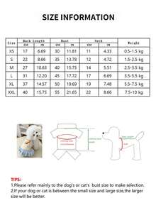 PETSIN 1PC New Cartoon Pet Vest, Spring Summer Clothes For Small Dogs Cats Teddy Pomeranian Poodle - Baby Blue - View 8