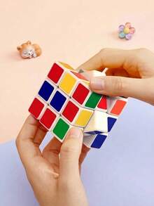 MINKOJA 1 Magic Cube Flash Cube Close-Up Magic Trick Street Illusion Magic Toy Prop Gimmick Trick For Professional Magicians - Multicolor - View 3