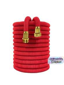 High Pressure Retractable Garden Hose, Freeze Resistant Anti-Pressure Water Pipe For Car Washing Watering - Stripe - View 1