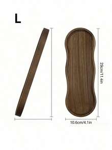 High-Quality Wooden Tray Suitable For Bathroom, Perfume Tray, Kitchen Tray, Reception Tray, Decorative Tray, Applicable For Room Decor, Home Decor, Bathroom Decor And Living Room Decor, Widely Used Wooden Tray In Household - C-Wood Color - View 14