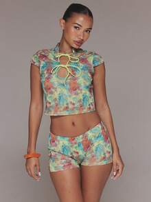 MUSERA Tops de mujeres - Verde - Ver 5
