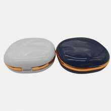Caja de almacenamiento portátil e invisible para retenedores, estuche para retenedores ortodóncicos, recipiente para remojar y limpiar dentaduras postizas - Multicolor - Ver 1