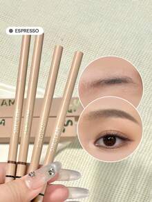 SHEGLAM Insta-Fill 眉筆-灰色持久自動眉筆防汗防油不沾超細眉筆化妝眉筆 - Gray - 查看 1