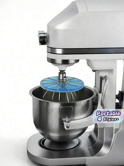 Protetor contra respingos para batedeira vertical (1 unidade) - Mistura sem bagunça - Acessório definitivo para batedeiras verticais, adequado para batedeiras diagonais, perfeito para utensílios de cozinha e sala de jantar.
