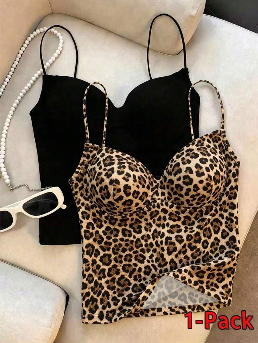 Resyla Women's New Leopard Print Camisole - Multicolor - View 1