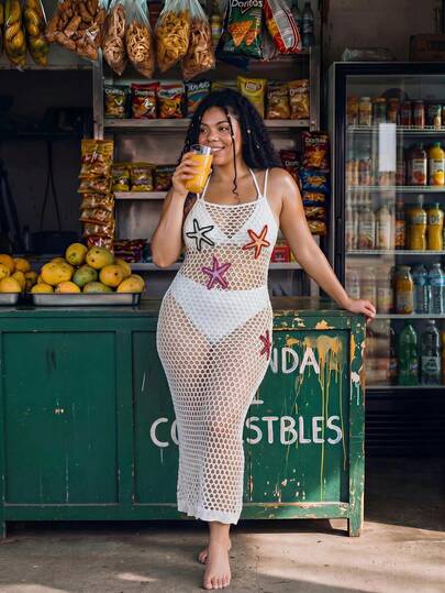 Swim Vcay Plus Size Cover Ups