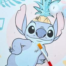 Disney 1 Stitch Digital Painting Zootopiaseries DIY Painting Set, Birthday Gift, Home Decoration, Party Gift - Blue Stitch head pineapple digital oil painting - View 8