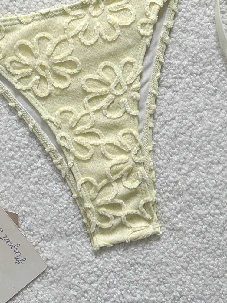 Soleia Women Bikini Sets - Light Yellow - View 5