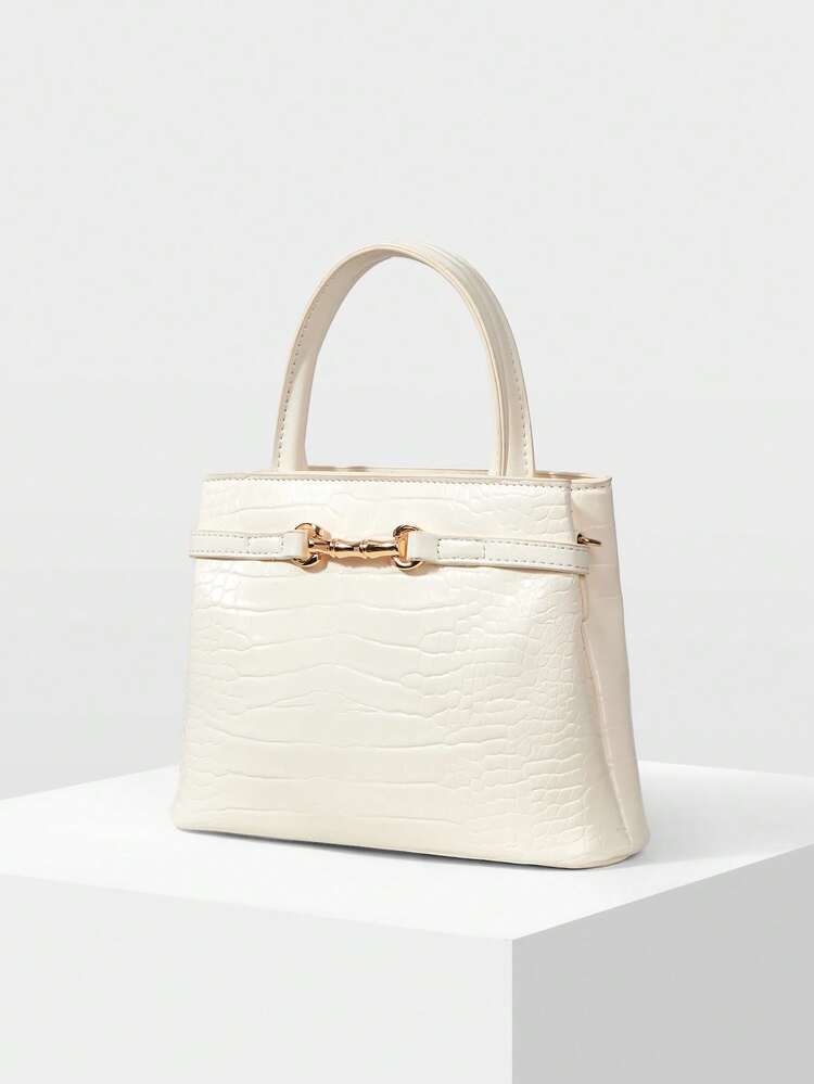 FASHION ALLIGATOR PATTERN HANDBAG
