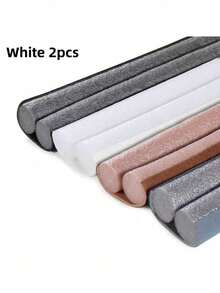 2 Pcs Door Bottom Sealing Strip, Door Bottom Insulation Sealing Strip, Door Seam Sealing Strip, Adjustable Door Bottom Sealing Strip, Windproof And Windproof Sealing Strip, Soundproof, Windproof, Insect Proof, High Durability Rubber Textile Composite Material Soundproof, Waterproof, Anti Roll Door Bottom Sealing Strip, Suitable For Bedroom Doors, Home Decoration, Heat-Insulating, Windproof Sealing Strip, Silent Home Sealing Barrier Protection. - multicolor - View 9