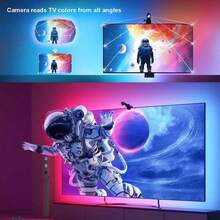 RGBIC LED TV Backlight, Supports AR Color Matching, Music Synchronization, USB Powered, Dimmable, Color Changing, Ideal For Movie Nights, Parties And Games. - 5050 TV backlight - View 3