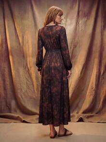 Hansera 2026春夏新款常规款女士长裙 - 棕色 - 查看 2