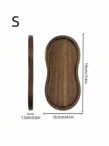High-Quality Wooden Tray Suitable For Bathroom, Perfume Tray, Kitchen Tray, Reception Tray, Decorative Tray, Applicable For Room Decor, Home Decor, Bathroom Decor And Living Room Decor, Widely Used Wooden Tray In Household - C-Wood Color - View 13
