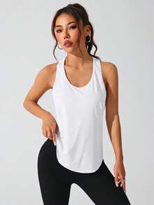 Velisys Velisys 女款素色日常健身運動背心上衣 - 彩色 - 查看 6