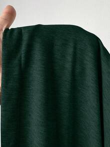 Maweii Plus Size Casual Solid Color Batwing Sleeve Sweatshirt - Dark Green - View 6