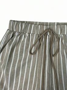 EMERY ROSE Quần short nữ đa năng, thích hợp cho kỳ nghỉ. - Màu Khaki - Xem 4