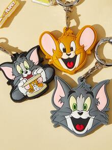 TOM & JERRY X SHEIN Cute And Fun KeCute And Fun Key Covery Cover - Multicolor - View 5