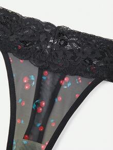 Bella Beso Quần lót ren gợi cảm cho nữ 4 chiếc/gói - Xem 6