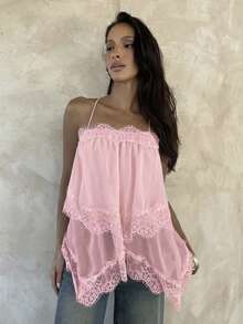 Women Plus Size Sports Dresses - Pale Pink - View 11