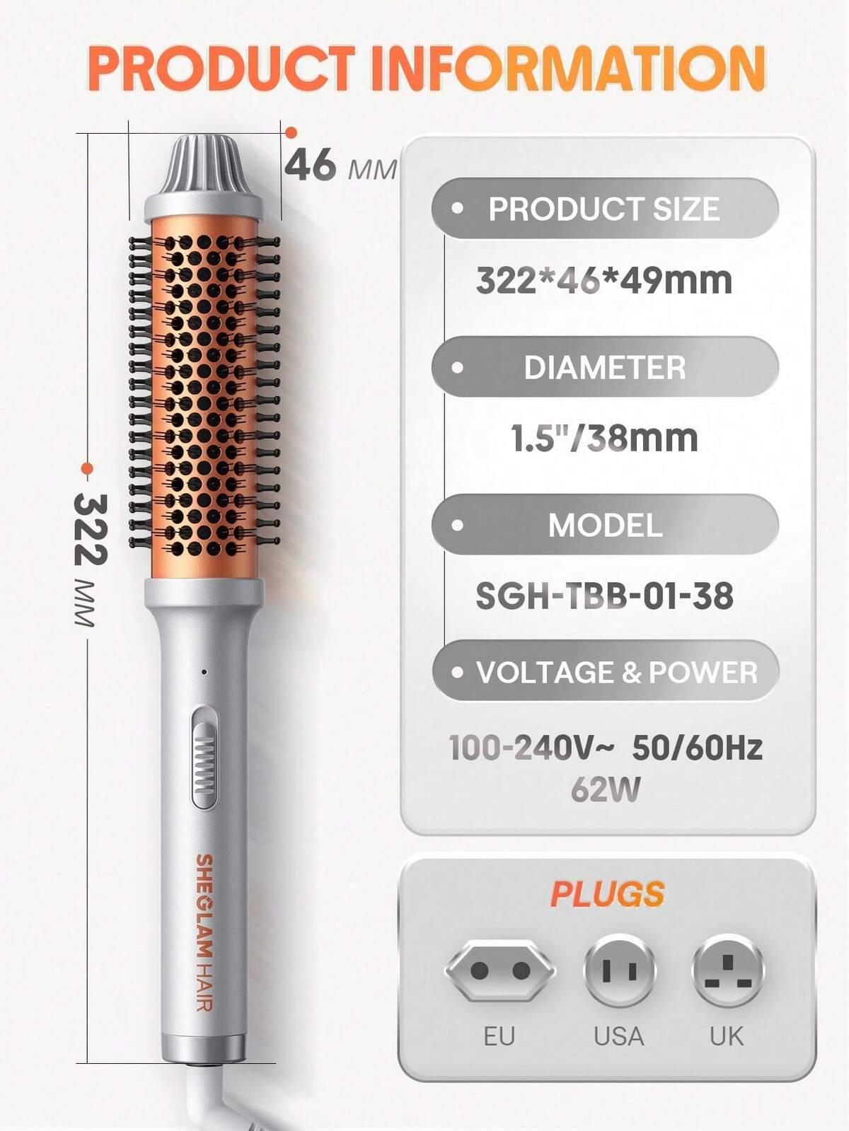 It-Curl Thermal Blowout Brush - 38mm