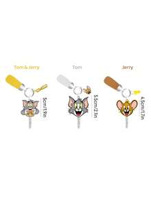 TOM & JERRY X SHEIN Cute And Fun KeCute And Fun Key Covery Cover - Multicolor - View 3