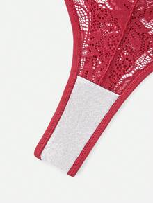 Bella Beso 5pcs/Pack Women's Sexy Lace Thong Panties - View 8