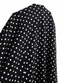 Editum Damen eleganter Kaschmir-Cardigan mit asymmetrischem Saum ohne Ärmel - Schwarz und Weiss - Übersicht 8