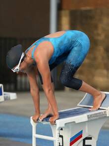 Swim Nautrix جمبسوت نسائية بطبعة صبغ التعادل ظهر مكشوف، مناسبة للتزلج على الأمواج - متعدد الألوان - مشاهدة 5