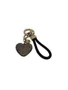 Valentine's Day Gift Heart-Shaped Keychain, Wristlet Sparkling Keychain, Women's Keychain, Car Key, Wallet Charm, Handbag, Backpack Accessory, Engagement, Wedding, Birthday Party Gift - multicolor - View 10