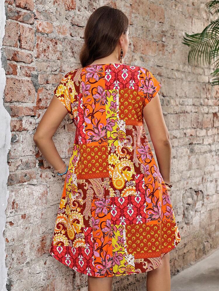 Plus Size Dresses Summer Outfit For Women Festival Outfits Beach Vacation Holiday Country Concert