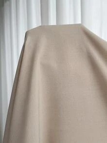 Enliva Pantalones de lino de pierna ancha de cintura alta y holgados, talla grande, para Body con forma de manzana y redondeado - Caqui - Ver 9
