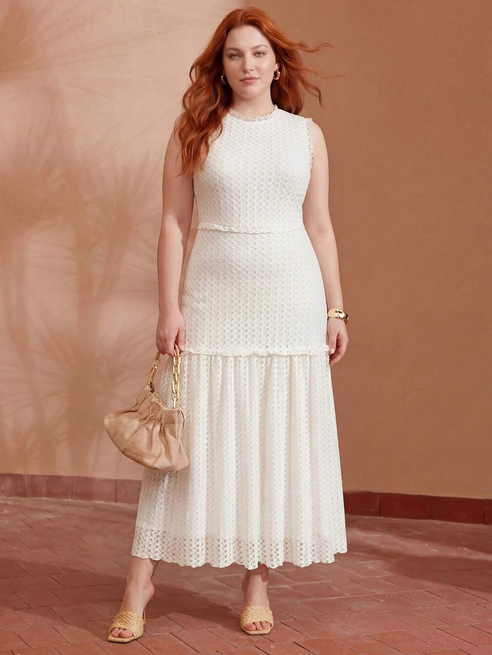 plus size sleeveless summer dresses Nemidor Women Casual Maxi Dress Pocket sleeveless design and unique double layer hem SCOMCHIC Plus Size Summer Boho