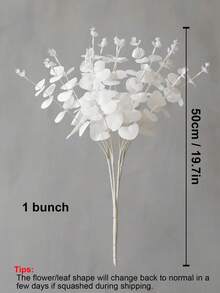 Cirelle 1 pieza Tallo de flores artificiales Hojas de dólar plateado falsas Tallo de plantas falsas Eucalipto Flor Tallo Hojas de dólar plateado Plantas falsas Eucalipto Ramo para guirnalda Fiesta Hogar Artesanía Decoración, Plantas falsas, Decoración de otoño, Habitación, Escritorio, Decoración de jardín, Artículos de decoración de habitación, Día de San Valentín, Regalo, Decoración, Regalo del Día de la Madre - Multicolor - Ver 3