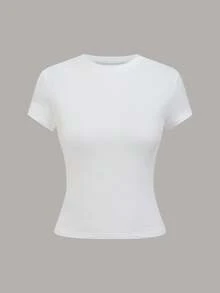GlowEve Setelan Tiga Potong Slim-Fit Warna Polos Terbaru untuk Musim Semi dan Musim Panas, Cocok untuk Perjalanan Bisnis, Atasan Wanita - MultiWarna - View 4