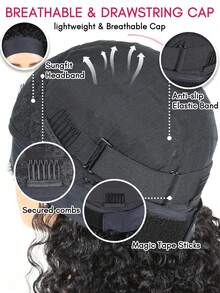 Density Pro 200% Density Kinky Curly Headband Bob Wigs Human Hair Curly Wig Machine Made Put On And Go Glueles Wigs For Daily Use - SNatural - View 10