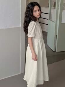 Dazy Kids 少女無袖碎花洋裝，夏季 - 彩色 - 查看 5