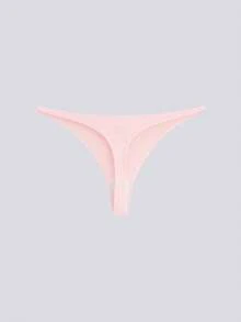 Loungeista 3pcs/Pack Women Seamless G-String Panties, Sexy & Comfortable Invisible, Fashion Skin-Friendly Lightweight Set, Suitable For Sports & Fitness - Multicolor - View 8