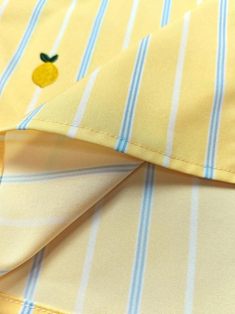 Camisa diaria de botones para mujer de estilo sencillo y unicolor - Multicolor - Añade 3