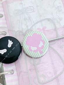Kawaii Animal 25mm Enamel Pin, Glitter Cute Brooch For Notebook Bag Coat Collar, Journal Decoration Daily Use - 6pcs/set - View 8