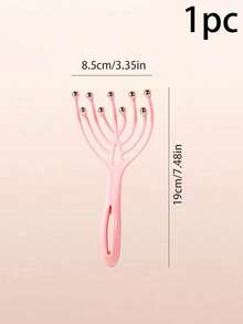 1pc 9-Claw Head Massager, Manual Scalp Massage Claw, Hair Brush, Suitable For Stress Relief, Pressure Reduction, Itching Relief, Self-Care Essential, Multi-Functional Manual Massage Tool, Home Decor, Gift For Women And Men - 9 Claw Head Massage Comb - View 17
