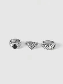 MortiRose Juego de Anillos - Multicolor - Ver 2