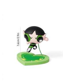 THE POWERPUFF GIRLS X SHEIN 1 個 Magic Q 風格公仔，桌面裝飾，禮物 - 彩色 - 查看 3