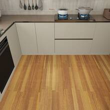Madebyblanc 1 Roll Wood Grain Self-Adhesive Floor Sticker, 3 Colors Available, 40cm(15.7in) Width Waterproof Anti-Slip Anti-Oil Vinyl Flooring, Removable Cuttable Renter Friendly - Fan pear wood - View 17