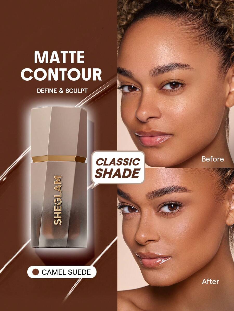 SHEGLAM Sun Sculpt Liquid Contour-Camel Suede - Camel Suede - View 1
